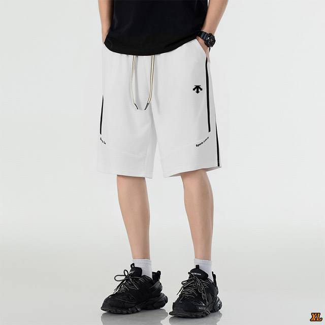 Descente exclusive real shot of the new summer high-quality casual pants shorts