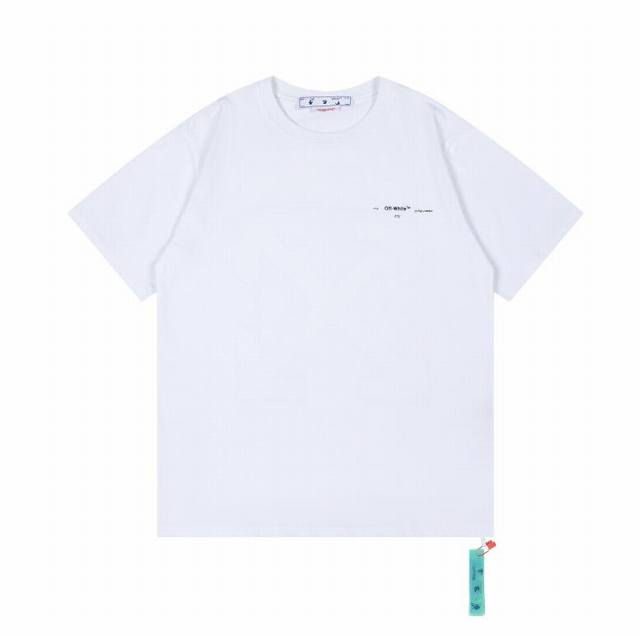 High version Off-White CO Virgil Abloh 19Ss watercolor Monet oil painting arrow