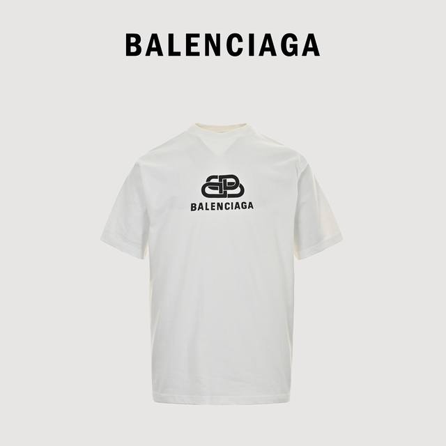 Balenciaga classic lock print short sleeves Purchase authentic pattern making op