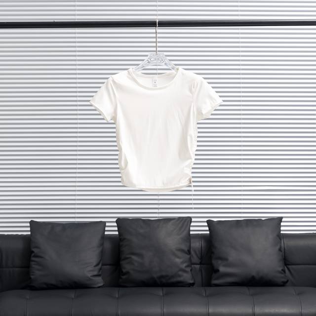 Factory P direct supply LululemonحLululemon All Takes Threaded Short Sleeve T-sh