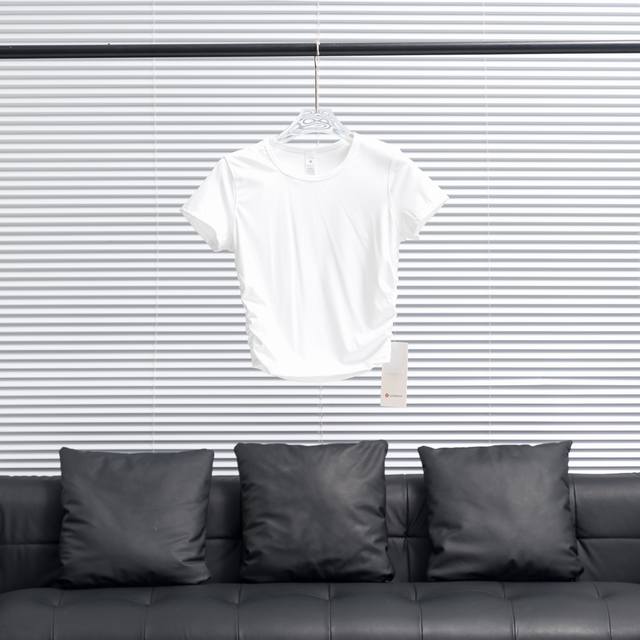Factory P direct supply LululemonحLululemon All Takes ribbed short-sleeved T-shi
