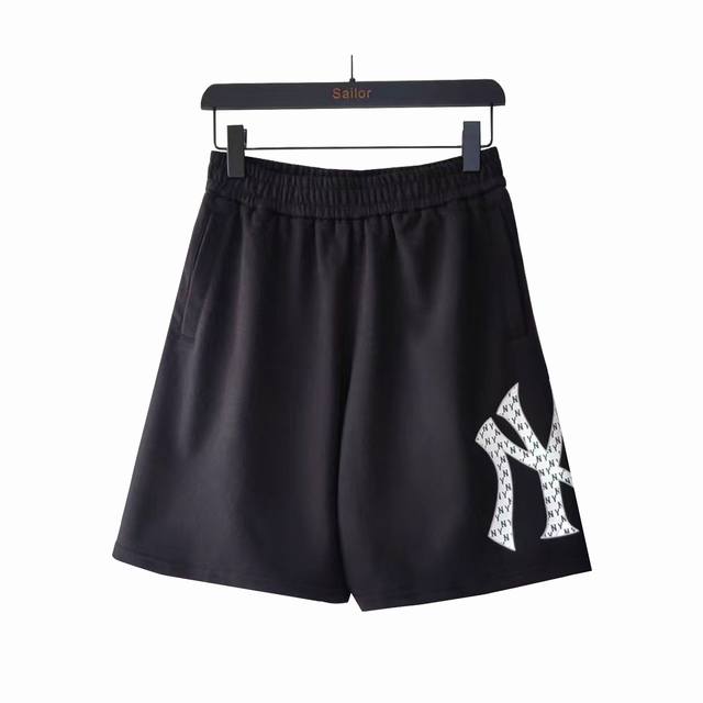 Actual details + size chart Mlb large logo letter print shorts #Identifiable ant