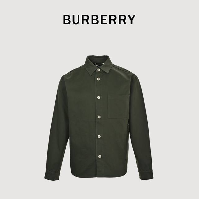 Burberry Bbr shield lapel denim shirt jacket The original version was purchased
