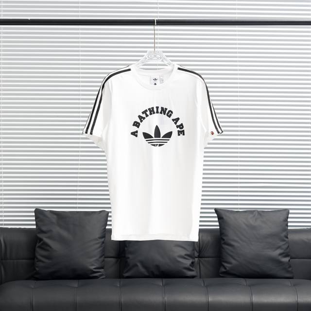 Factory P direct supply AdidasحThree Leaf Clover Xbape joint 7 short-sleeved T-s