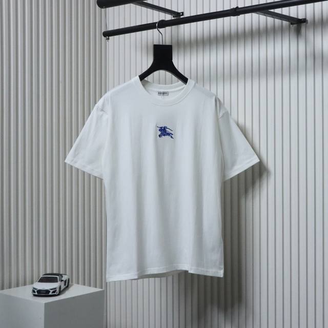 Burberry 24Ss short sleeves with horse embroidery on the chest are made of 260g