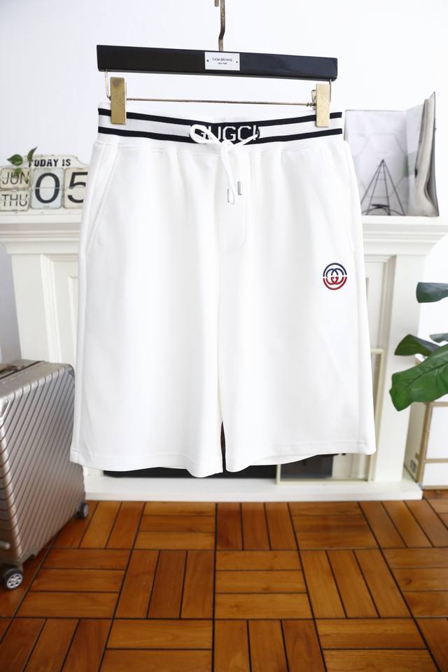 Gucci Gu*Ci. 2025 summer new product! Fashionable original men's versatile elast
