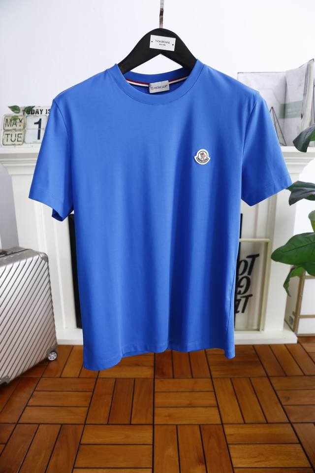 Mon*Ler. 2025 new summer original men's casual bottom short-sleeved T-shirt! Lux