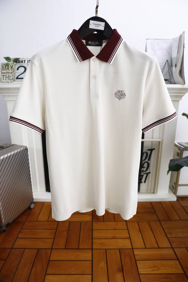 Lp. 2025 Summer New Classic Fashion Lapel Polo Short Sleeve Fashion Single Produ
