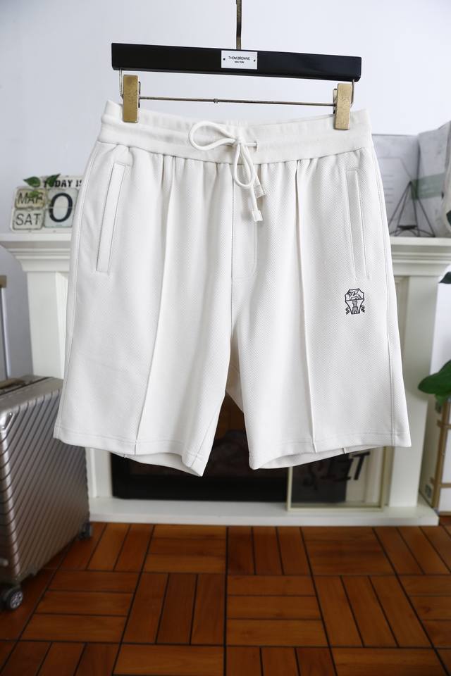 Brunello Cucinelli. 2025 new summer fashion casual shorts! Made of comfortable f