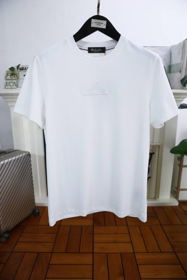 Lp. 2025 summer new fashion round neck short sleeve high-end custom versatile st