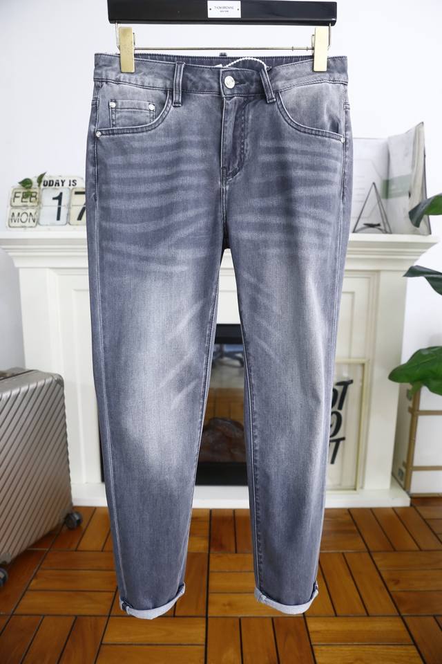 Gucci Gu*Ci. 25 Spring new original high-end men's jeans! Luxury classic brand l