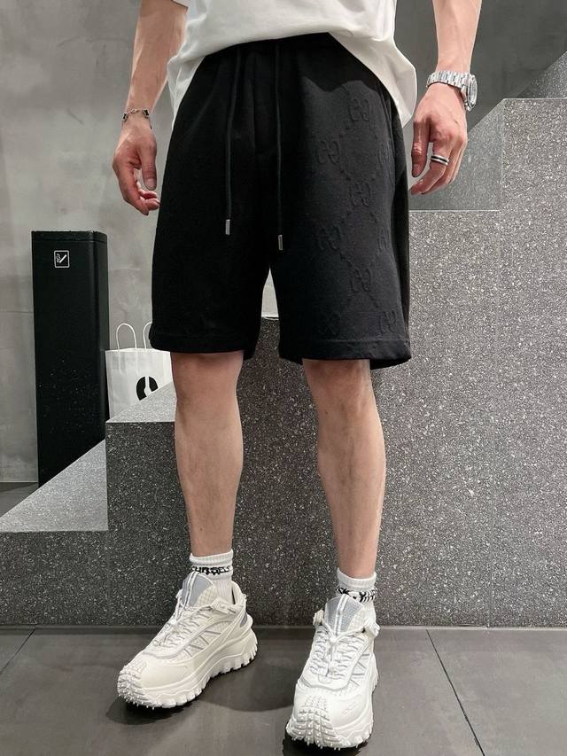 Gucc G 2025Ss trade channel products. Casual sports shorts are a classic style t