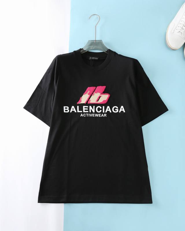 Ba*Shijia 25Ss new spring and summer mercerized cloud cotton round neck short te