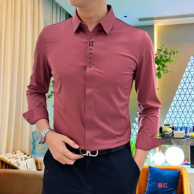 Hermes high-end casual series! 2025 early spring new counter casual long-sleeved