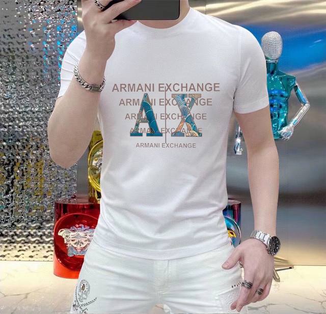 Armani Armani Fat Man's Gospel Original Men's Casual Short Sleeve T-shirt, 2025