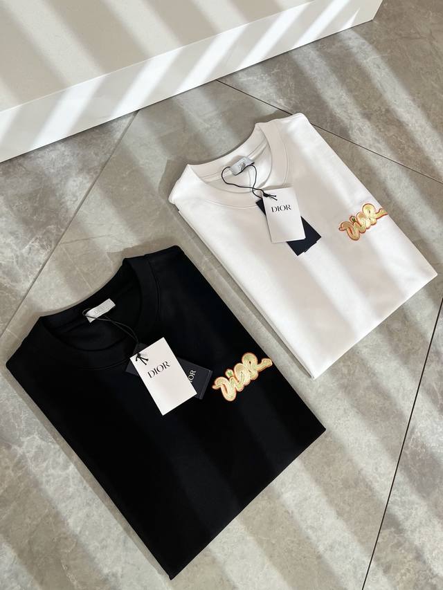 Dio* Dijia 2025 spring and summer new men's and women's short-sleeved T-shirts,