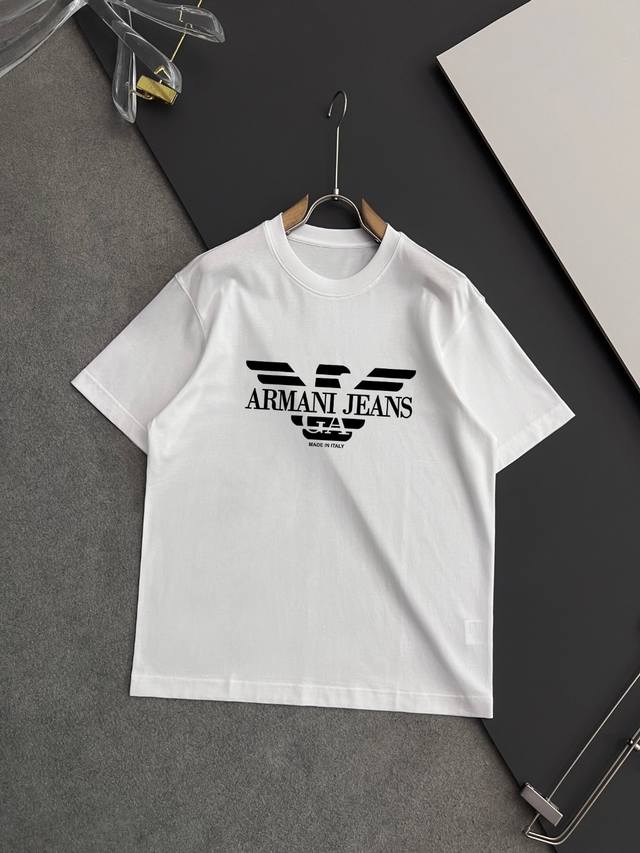 Arma* 260g pure cotton double yarn loose handsome T-shirt hot-selling spot sprin