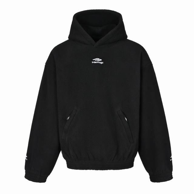 Exclusive supply Blcg 24Fw 3B Teddy Hooded Sweatshirt Originally purchased for 2