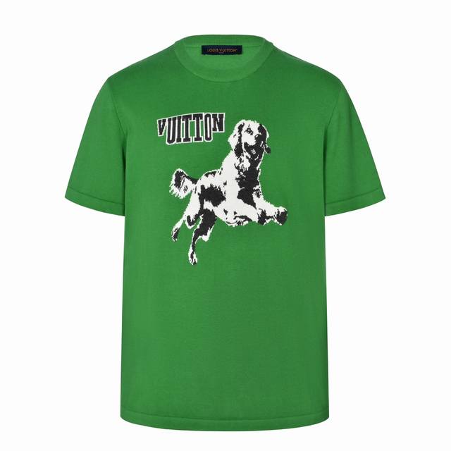 Exclusive supply 1V 24Fw Golden Retriever wool knit short sleeve Originally purc