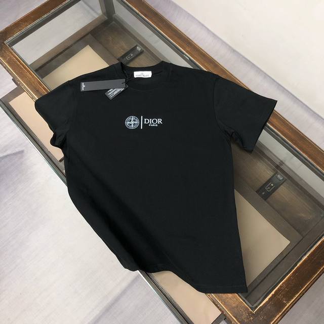 top version difference currency 25Ss Dior Stone Island joint summer new style he