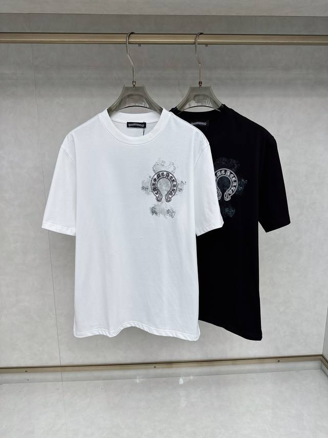 Chrome Hearts 2025Ss latest spring and summer short-sleeved T-shirt, soft to the