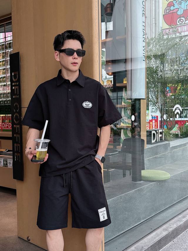 Clothes and pants Pujia summer new set, made of light and cool quick-drying text