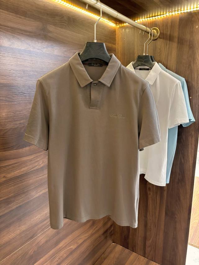 New# Lp Loyo Pia Business Casual Men's Cotton Piqu