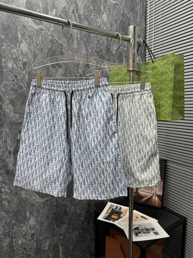 Dior 25S summer men's casual shorts shorts... Size S-Xl