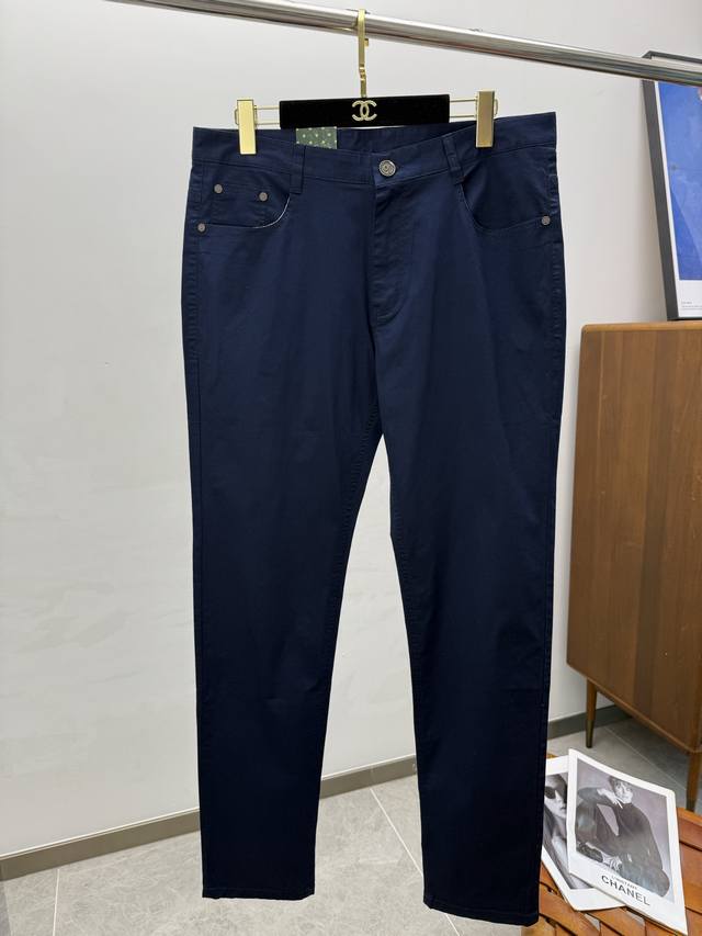 Gu25S Spring and Summer Men's Straight Jeans Made of cotton denim fabric, soft y