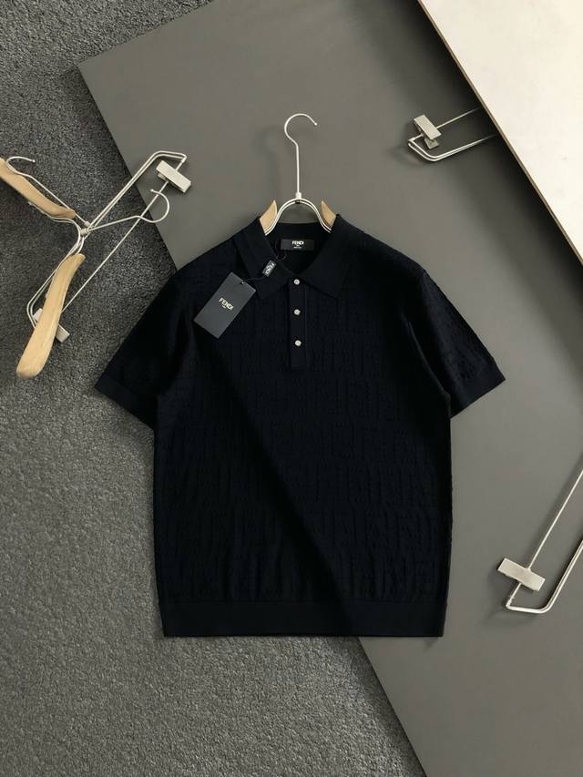 Fend*. Slim fit M-Xxxl 2025 spring and summer top imported private goods, high-e