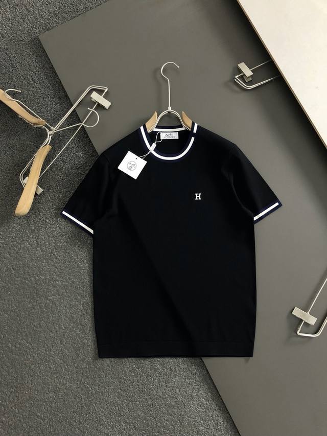 Hms* 2025 Spring and Summer new style H letter embroidery simple and versatile s