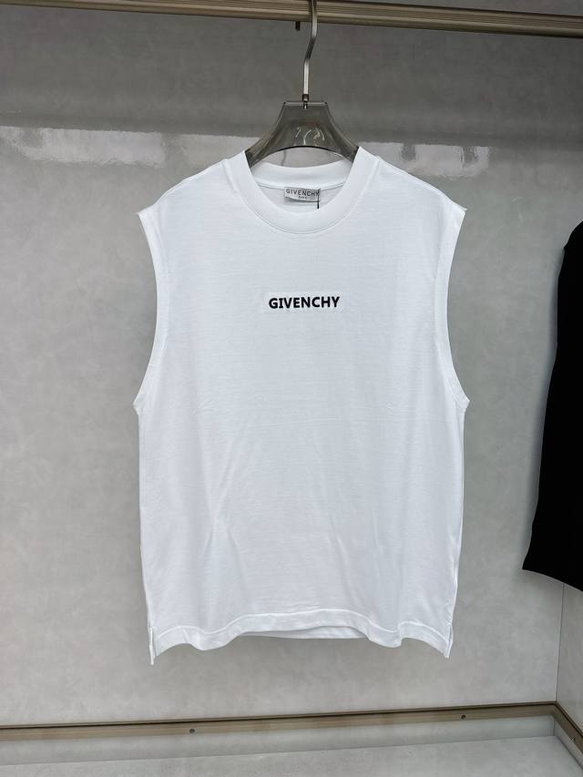 Givenchy men's fashion round neck vest, a trading company product, a high-end li