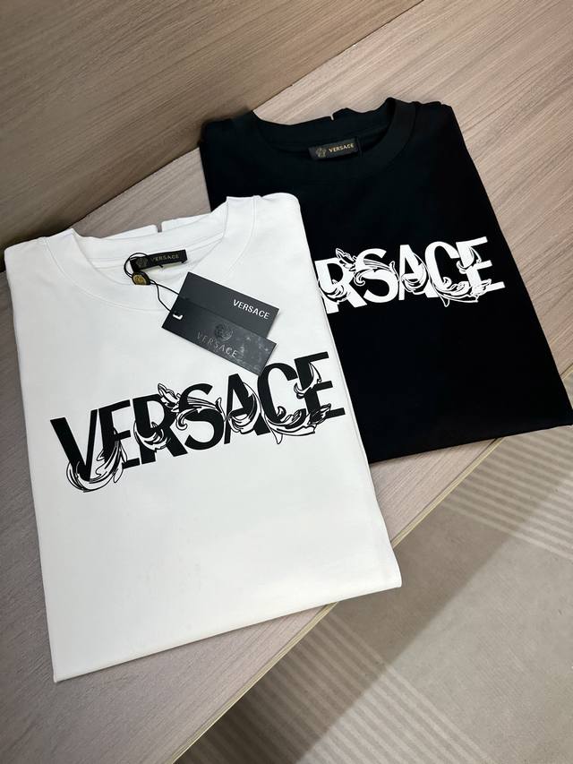Ver Fan Master's 25Ss summer latest short-sleeved round neck T-shirt, high-end c