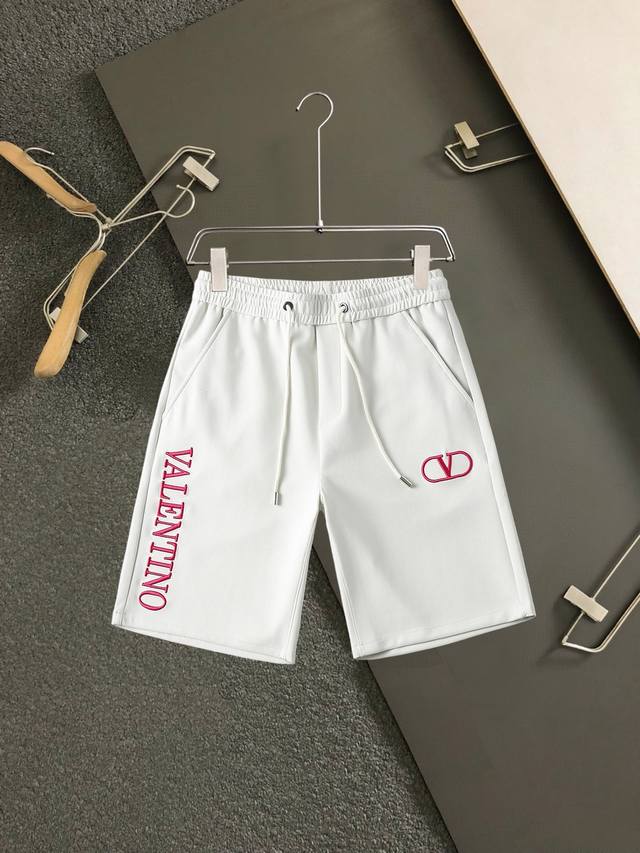 Valentino 2025Ss new summer style, original counter casual shorts, luxury classi
