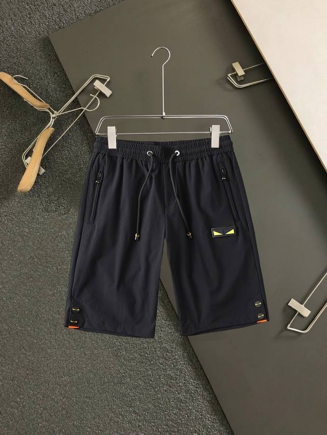 Fendi 2025Ss new summer style, original counter casual shorts, luxury classic br