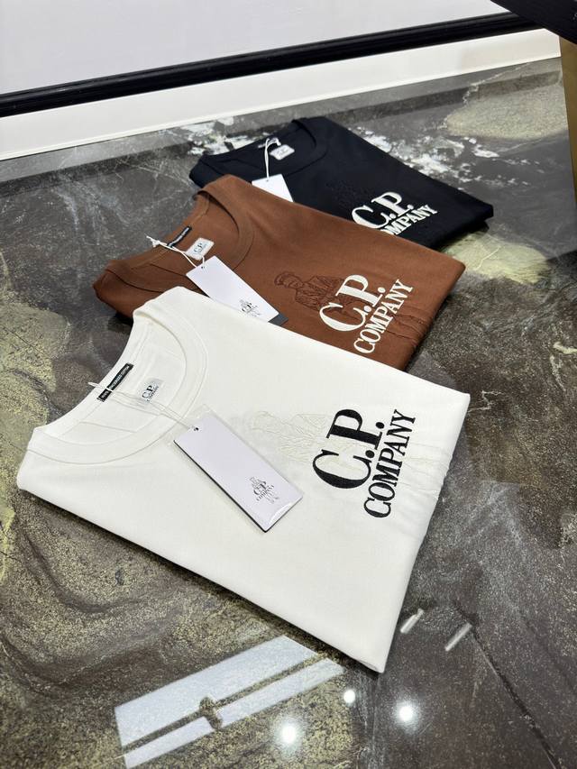 CP25S Spring and Summer new casual round neck short sleeves, size M-2Xl