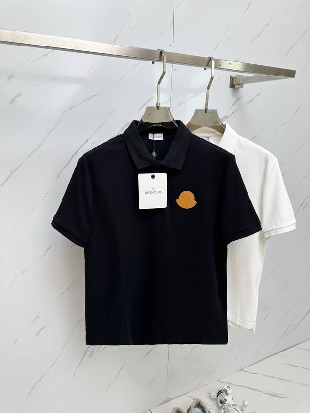 Mo 2025Ss classic fashion lapel Polo shirt short sleeve trading company channel