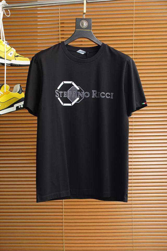 Stephen 25 Spring and Summer new product letter logo printed short-sleeved T-shi