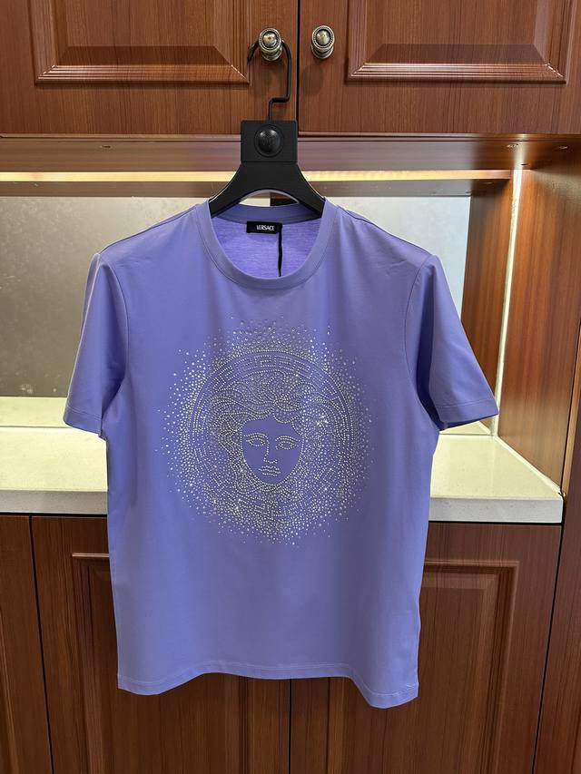 Fanjia 2025 Spring and Summer new style round neck short-sleeved T-shirt. Made o