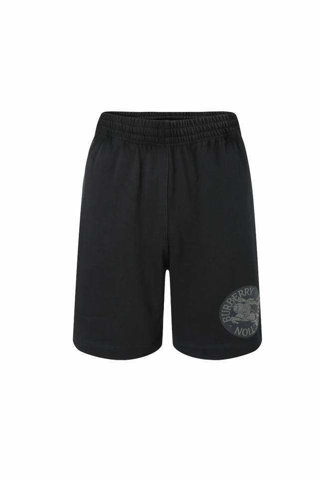 Burberry Equestrian Knight Badge Cotton Shorts Fabric selection: Made of lightwe
