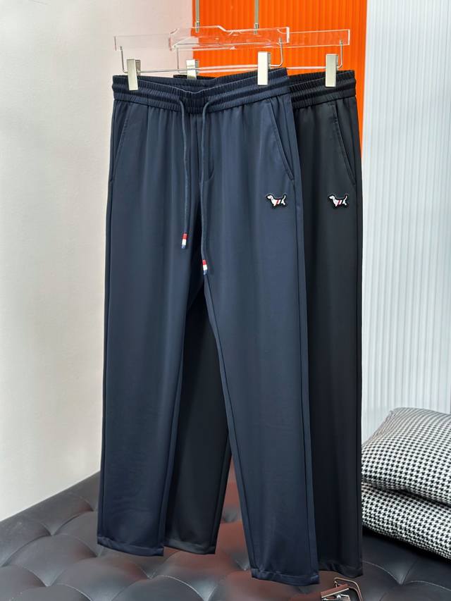 Tb Tom Browne's new spring and summer casual pants, classic drawstring casual pa