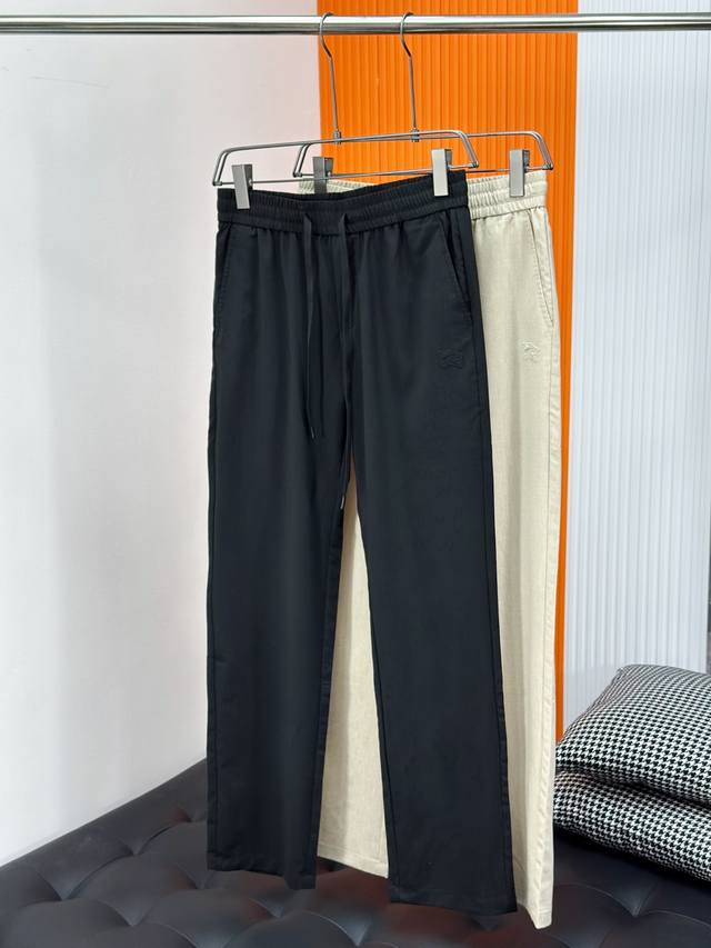Burberry 2025 Spring and Summer new straight casual pants, sold simultaneously o