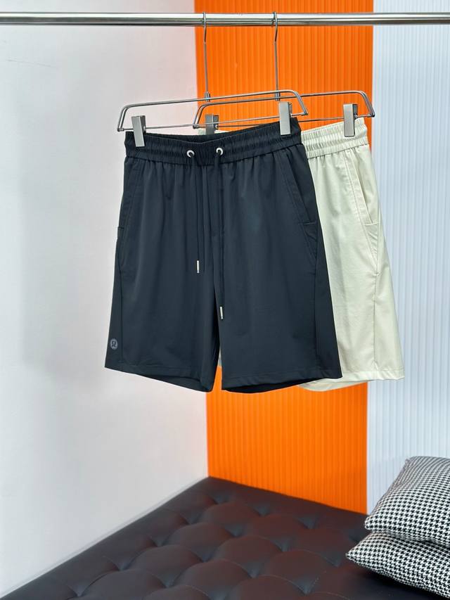 Lulu new summer men's casual quick-drying shorts, high-end custom nylon fabric,