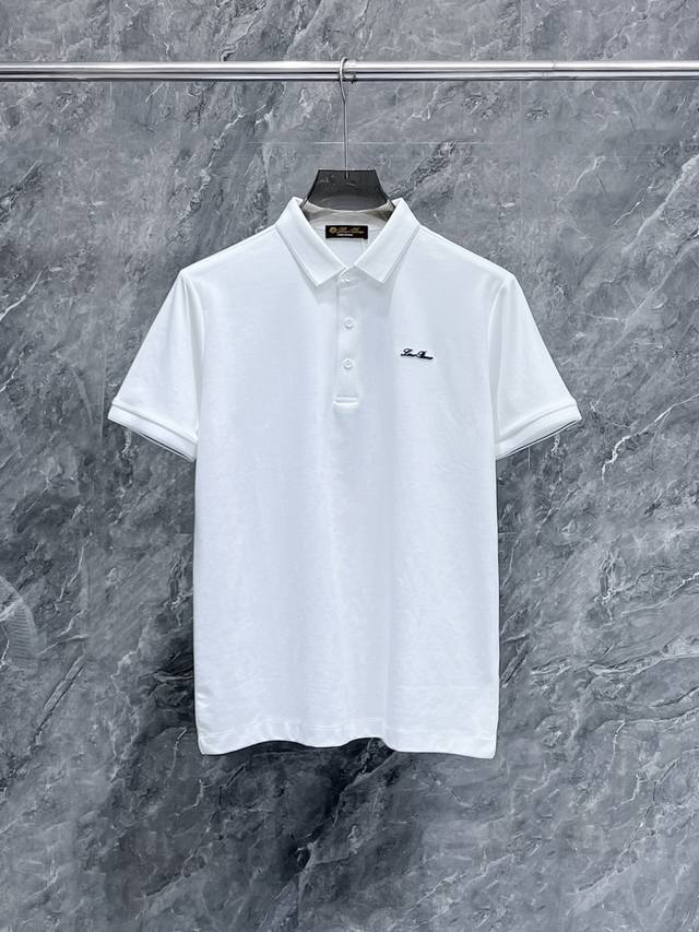 New arrival in spring, Lp2520Ss, new summer letter logo men's lapel Polo shirt!