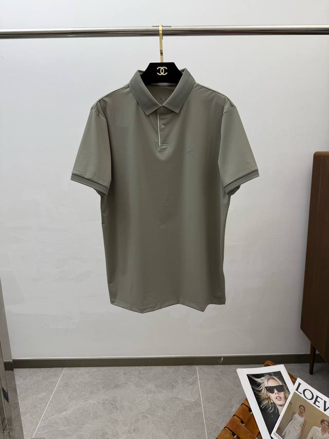 Arc25S Spring/Summer Men's Polo. The iconic logo on the chest makes it look very