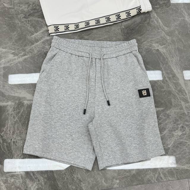 Amiri25S trendy brand five-point shorts. Super high-quality "2025 new sports sui