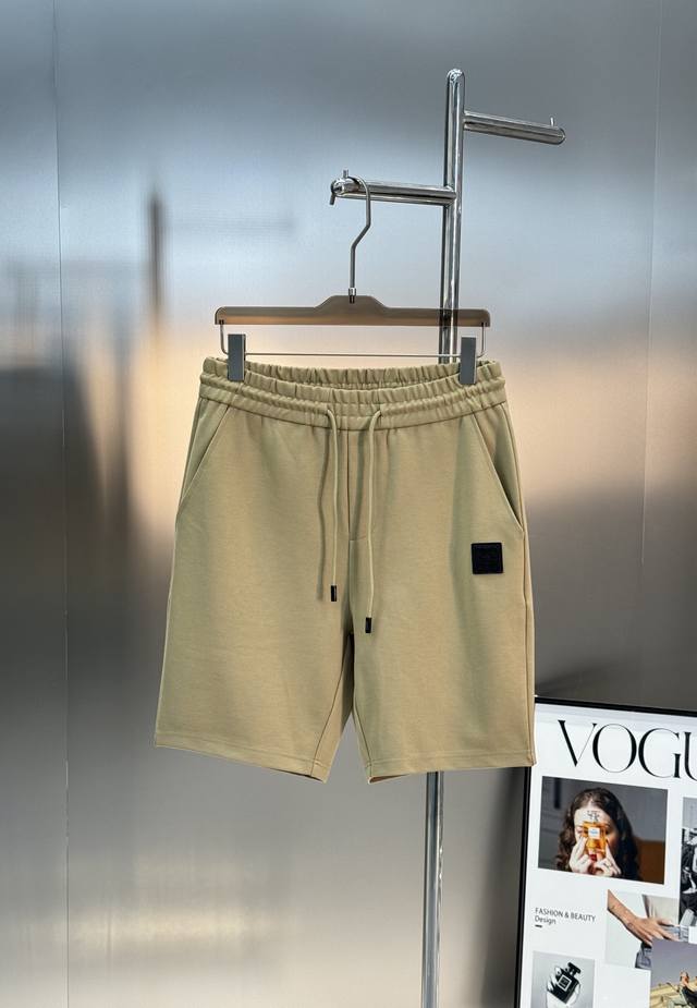 Loewe* new shorts with classic original leather label under the pocket. Brand le