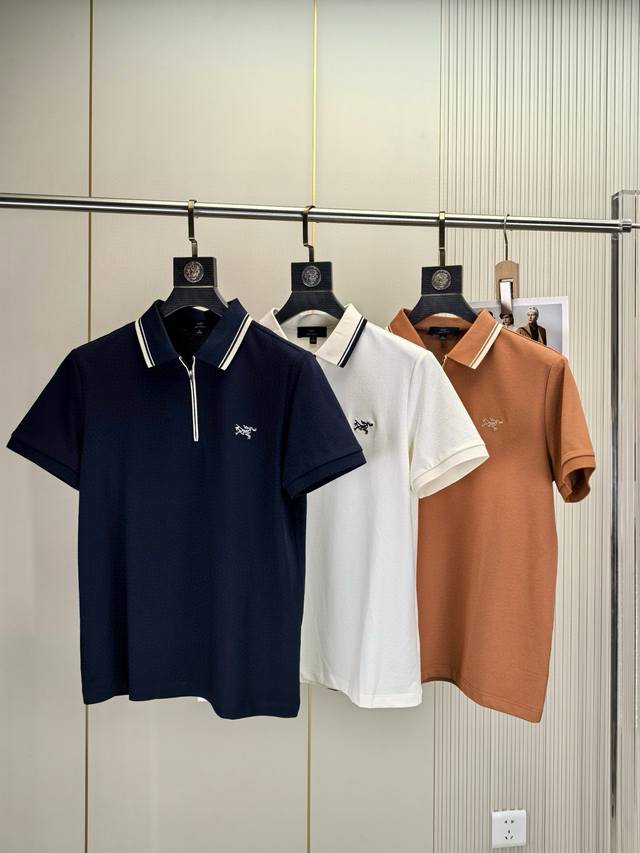 Arc'teryx, 25 Spring and Summer new original men's lapel Polo shirt short-sleeve