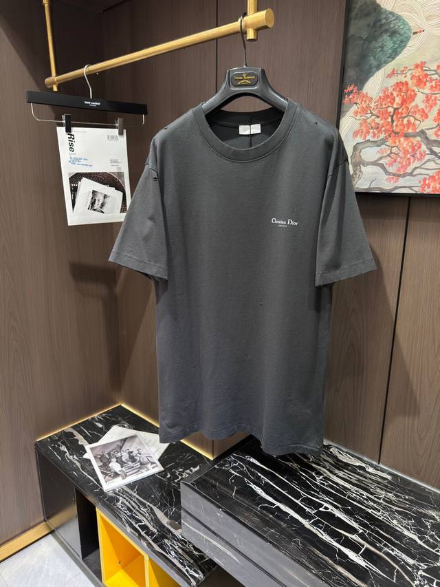 Cd25S Spring and summer new casual round neck short sleeves, size S-Xl