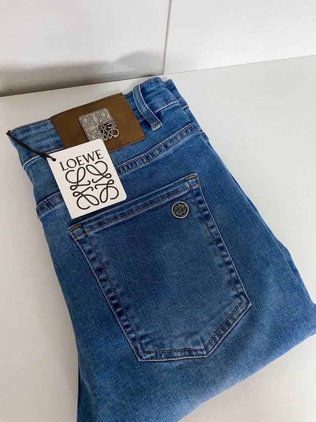 Loew 2025 Spring and Summer new men's fashion high-end casual pants, Hong Kong f